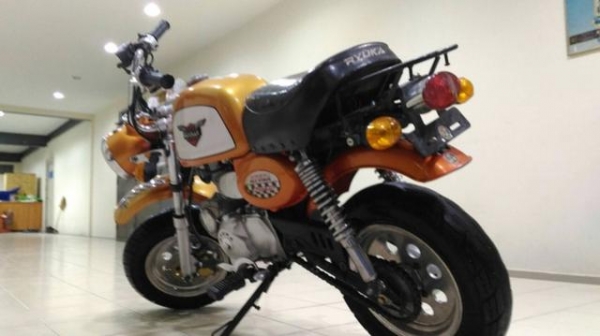 ขายกอลิล่าสีส้ม 125cc ขายกอลิล่าสีส้ม 125cc