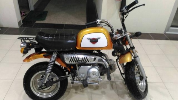 ขายกอลิล่าสีส้ม 125cc ขายกอลิล่าสีส้ม 125cc