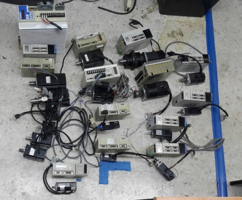 Ac servo หลายรุ่น หลายขนาด