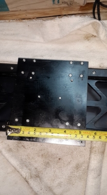 Slide XY table ระยะใช้งาน500*500