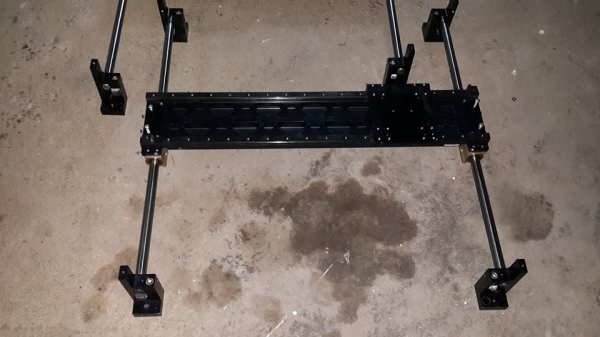 Slide XY table ระยะใช้งาน500*500