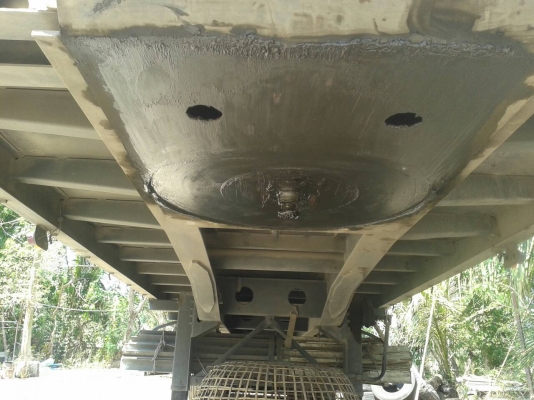 ขายหางเทรลเลอร์พื้นเรียบอู่สามมิตร 3 เพลาปี 2555 ราคา 450000 ขายหางเทรลเลอร์พื้นเรียบอู่สามมิตร 3 เพลาปี 2555 ราคา 450000