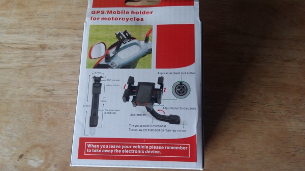 แท่นวางอุปกรณ์อิเล็กโทรนิกส์สำหรับรถมอเตอร์ไซค์ แท่นวางอุปกรณ์อิเล็กโทรนิกส์สำหรับรถมอเตอร์ไซค์