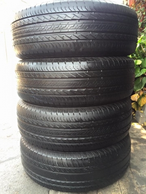ขายยาง BRIDGESTONE ECOPIA EP850 255-65-17 ปี15 ดอกนิ่ม สภาพสวย ใช้งานได้อีกนาน ชุดละ 8,500 บาท