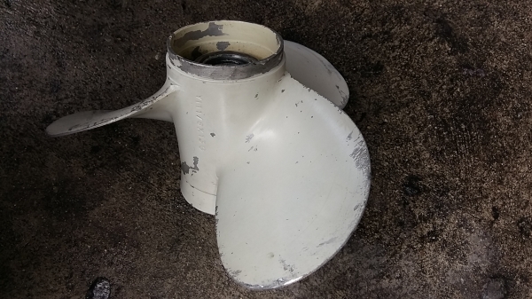 ขายใบพัดเรือyamaha40แรงแท้พิท13