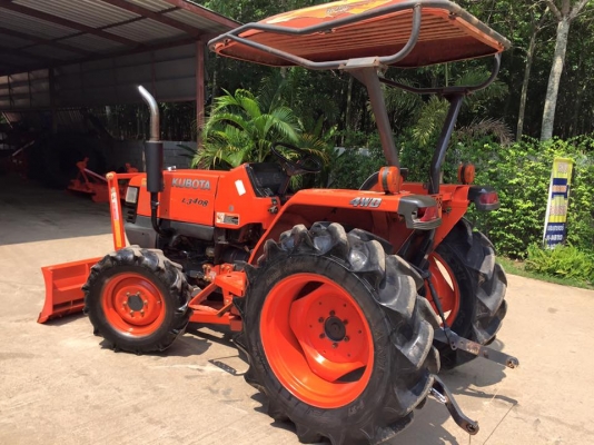 ขายรถไถKubota L3408 (4WD) พร้อมใบมีดหน้า และผานพรวน รถพร้อมใช้งาน ขายรถไถKubota L3408 (4WD) พร้อมใบมีดหน้า และผานพรวน รถพร้อมใช้งาน