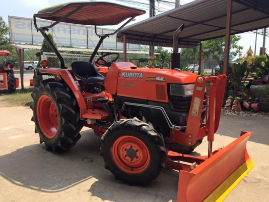ขายรถไถKubota L3408 (4WD) พร้อมใบมีดหน้า และผานพรวน รถพร้อมใช้งาน ขายรถไถKubota L3408 (4WD) พร้อมใบมีดหน้า และผานพรวน รถพร้อมใช้งาน