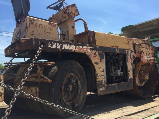 ขายด่วนรถบดหน้าเหล็กหลังยางขนาด4ตัน DYNAPAC SG15C รถใช้งานได้ ขายตามสภาพ