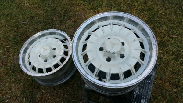 ล้อแมกซ์ mercerdes benz w114 w115 w123 w107