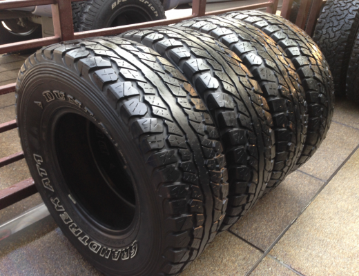 ยาง All Dunlop 31 ปี13 ดอกเต็ม พร้อมใช้งาน ราคาไม่แพง