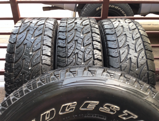 ยาง All Bridgestone 31 10.5 R15.ปลายปี13 ดอกเยอะ พร้อมใช้งาน ราคาไม่แพง ยาง All Bridgestone 31 10.5 R15.ปลายปี13 ดอกเยอะ พร้อมใช้งาน ราคาไม่แพง