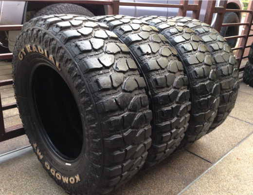 ยาง Mud GT radial 245 75 16 ปลายปี14 พร้อมใช้งาน ราคาไม่แพง