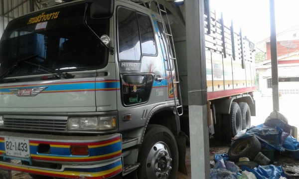 ขาย รถพ่วงแม่ดั้ม-ลูกไม่ดั้ม HINO FM1M เครื่อง M10C 240 แรงม้า คัสซี+ช่วงล่างสวย ยางเต็ม ทะเบียนพร้อมโอน ราคาต่อรองได้ครับ