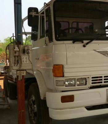 สิบล้อ ฮีโน่ FL187L HO7D195เพาเดียว เทนเลอร์ ลากแม็คโค 200 สภาพดีสวยพร้อมใช้ ทะเบียนพร้อม