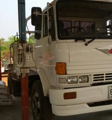 สิบล้อ ฮีโน่ FL187L HO7D195เพาเดียว เทนเลอร์ ลากแม็คโค 200 สภาพดีสวยพร้อมใช้ ทะเบียนพร้อม