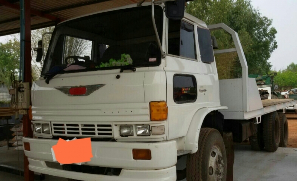 สิบล้อ ฮีโน่ FL187L HO7D195เพาเดียว เทนเลอร์ ลากแม็คโค 200 สภาพดีสวยพร้อมใช้ ทะเบียนพร้อม