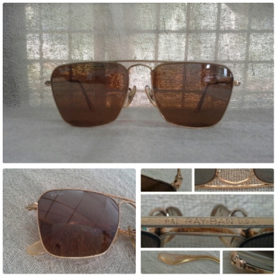 อมตะแว่นตาซุปตาร์ B&amp;L RAY-BAN CARAVAN USA ตัวแท้!