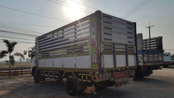 ขาย ISUZU FRR 210 แรงม้า ปี 54 กระบะปีเนียมดั้มยาว 5.50 เมตร