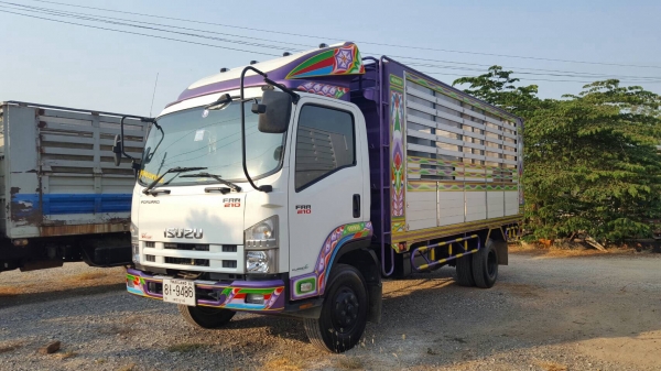 ขาย ISUZU FRR 210 แรงม้า ปี 54 กระบะปีเนียมดั้มยาว 5.50 เมตร
