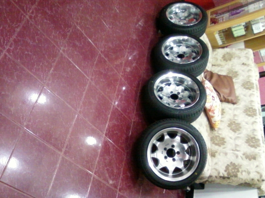 แม้ก ENKAIขอบ15กว้าง 7นิ้ว 5รุ 114ลึกๆ เงาๆ(พร้อมยางยางนะครับ)