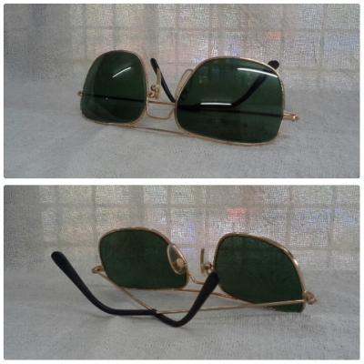 แว่นตาโกลด์ฟิลด์แดนผู้ดี โมเดล 'คาราวาน'  CROWN made in England  14K