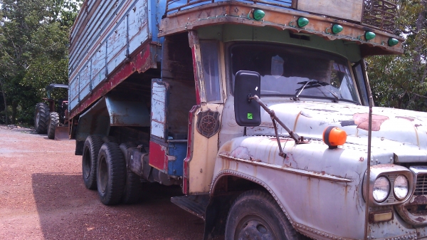 ขายสิบล้อหัวยาวดั้ม 2เพลา เครื่อง DA120 พวงมาลัยพาเวอร์