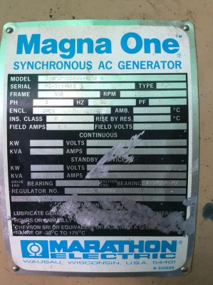 เครื่องกำเนิดไฟฟ้า CUMMINS KTA1150/519KVA(Gen Set)