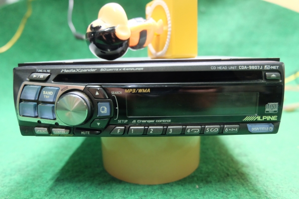 วิทยุ Alpine 1 din รุ่น CDA-9807J เล่น CD/Mp3/AUX(ซื้ออุปกรณ์เพิ่ม) คลื่นญี่ปุ่น วิทยุ Alpine 1 din รุ่น CDA-9807J เล่น CD/Mp3/AUX(ซื้ออุปกรณ์เพิ่ม) คลื่นญี่ปุ่น