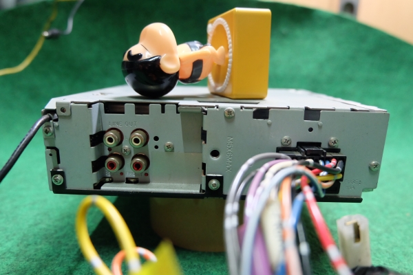 วิทยุ JVC 1 din รุ่น KD-C444-B เล่น CD/Mp3/คลื่นญี่ปุ่น