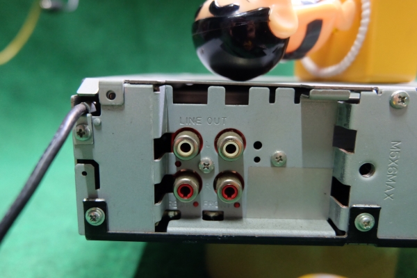 วิทยุ JVC 1 din รุ่น KD-C444-B เล่น CD/Mp3/คลื่นญี่ปุ่น