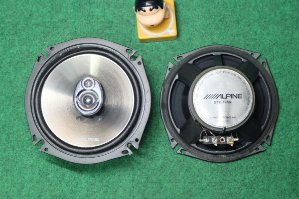 ลำโพง Alpine รุ่น STE-174R ลำโพงแกนร่วม 3 ทาง ขนาด 6.5" กรวยอลูมิเนียม
