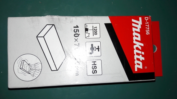 ขายหินละเอียดเบอร์1200 ลับมีดลับกบMAKITA ขนาด150&times;70&times;20mm.