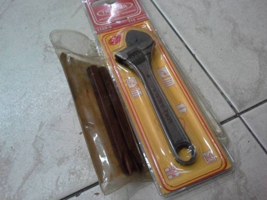 ขายประแจเลื่อนจิ๋วทาปาเรียขนาด4" TAPARIA Made in India.