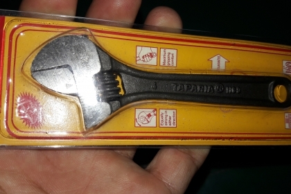 ขายประแจเลื่อนจิ๋วทาปาเรียขนาด4" TAPARIA Made in India.