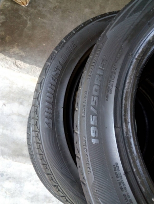 195/50R15  BRIDGESTONE TURANZA AR-10 เส้น tel.081-427-3941 ไอดีไลน์  0814273941