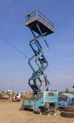 ขาย รถกระเช้า แมนลิฟต์ TADANO AP 120 SG แบบขากรรไกร สูง 12 ม พร้อมใช้งาน ชมวีดีโอได้ครับ