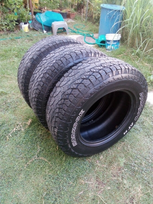 265/65R17 HANKOOK DYNAPRO AT-M  มี 3 เส้น tel.081-427-3941 ไอดีไลน์ 0814273941