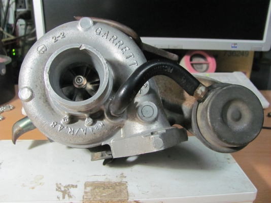 ขายเทอร์โบ GARRETT H24 A/R.48 เก่าญี่ปุ่น แกนแน่นๆ ไม่รั่ว ไม่รุน