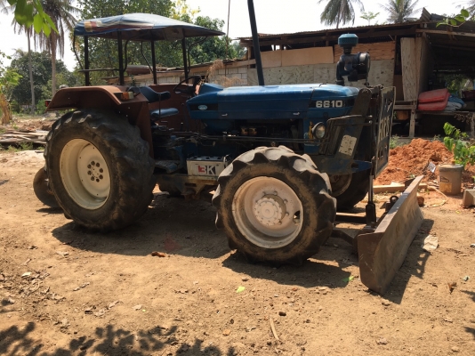 รถไถนา FORD 6610 -2 เพลาT5 มีผาน7พร้อมดันหน้า พร้อมใช้งาน