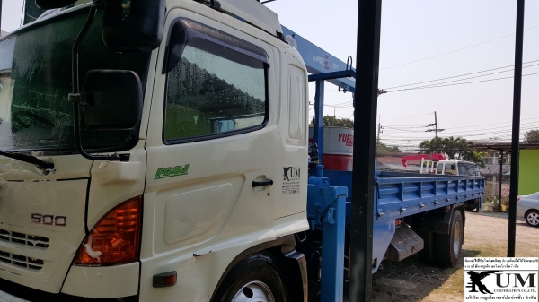 ขายครับ mega 500 ปี 55 ติดเครน ZF 5 ตัน 4 ท่อน กระบะยาว 6.8 m โทร 088-4501277