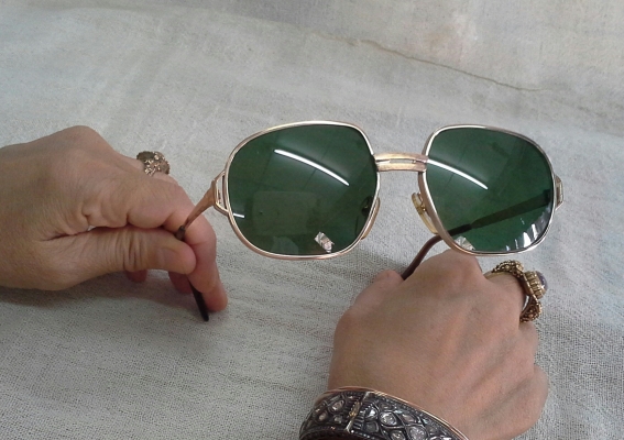 แว่นตาโกลด์ฟิลด์เจ้าบุญทุ่ม!  MENRAD made in Germany 20K