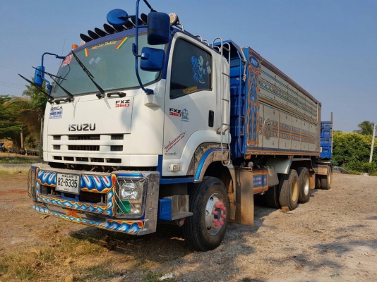 Isuzu  360  แรง ปี56 แม่ลูกดั้ม