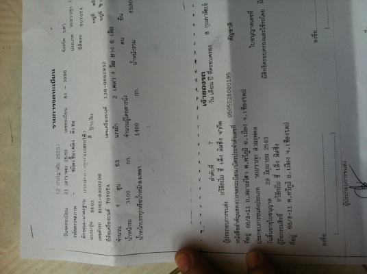 ขาย TOYOTA 6ล้อดั๊มพ์ 3คิว เครื่อง 13B 100แรง
