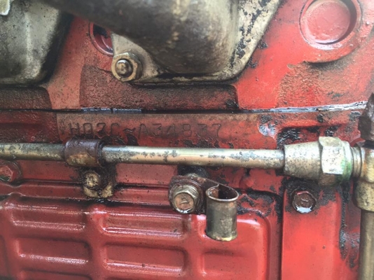 ขายเครื่อง Hino HO7C เก่านอก สดๆ