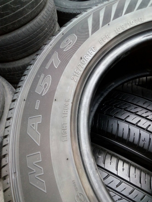 215/70R15 MAXXIS MA-579 ปี13  ชุด 4 เส้น tel.081-427-3941 ไอดีไลน์  0814273941