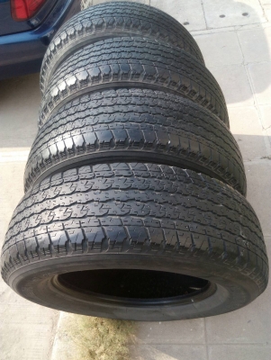 255/65R17 BRIDGESTONE DUELER ไม่มีปะ ชุด 4 เส้น tel.081-427-3941 ไอดีไลน์ 0814273941 255/65R17 BRIDGESTONE DUELER ไม่มีปะ ชุด 4 เส้น tel.081-427-3941 ไอดีไลน์ 0814273941
