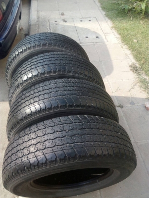 255/65R17 BRIDGESTONE DUELER ไม่มีปะ ชุด 4 เส้น tel.081-427-3941 ไอดีไลน์ 0814273941 255/65R17 BRIDGESTONE DUELER ไม่มีปะ ชุด 4 เส้น tel.081-427-3941 ไอดีไลน์ 0814273941