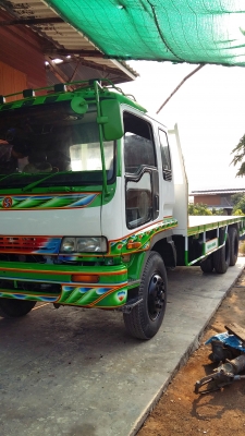 ขายเดก้าปี48เครื่อง195เพลาเดียวพื้นเรียบยาว7เมตรสภาพสวยมาก