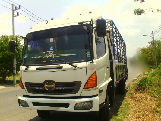 รถฮีโน่ 6 ล้อรั้ว ( ไม่ดั้ม ) FC4J  150 แรงม้า ปี 47.    สนใจติดต่อ  081 - 6079515