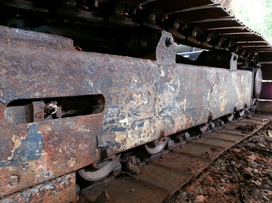 รถแบคโฮ KOMATSU PC 50UU มีหัวคลีบไม้และอ๋อยและบุ๋นกี๋แถมให้ พร้อมอะหลั่ย